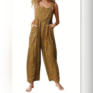 Yellow Overall Jumper